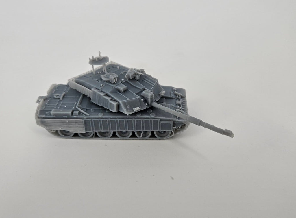 Challenger 2 - 1/100 - Printed Model - UK Ukraine - 3D Resin - Military Kit