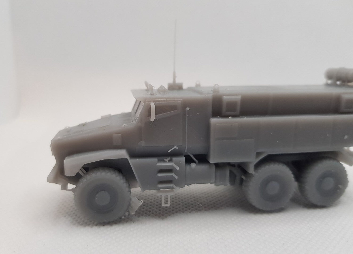 Ural Typhoon - 1/87 Scale - Russian Army MRAP - 3D Printed - Resin - HO Military
