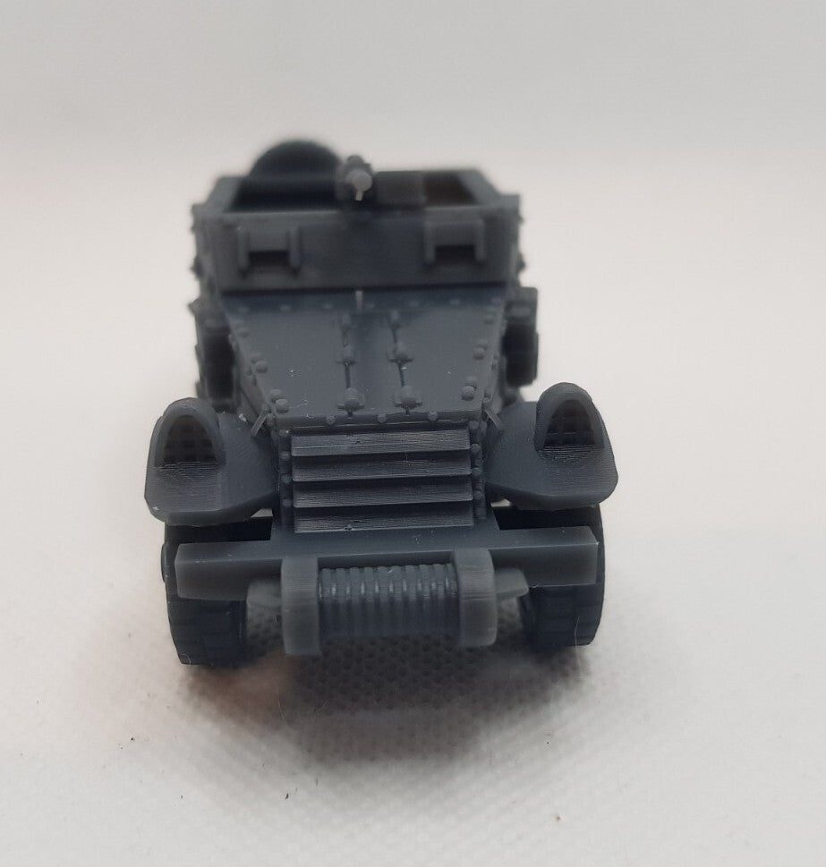 1:87 WW2 white M3 scout car