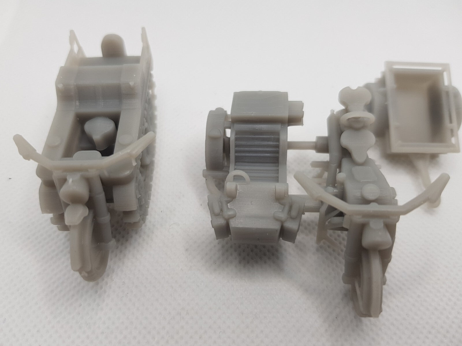 1:43 side car kettenkrad trailer   WW2 german