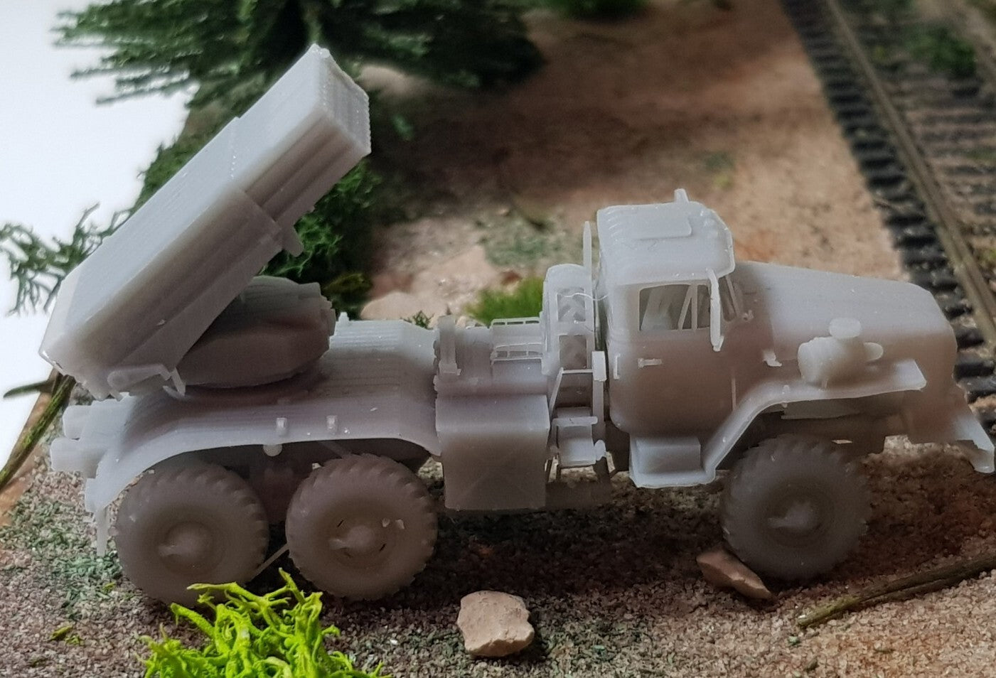 1:87 BM  21 GRAD mlrs russian soviet ukrainian army