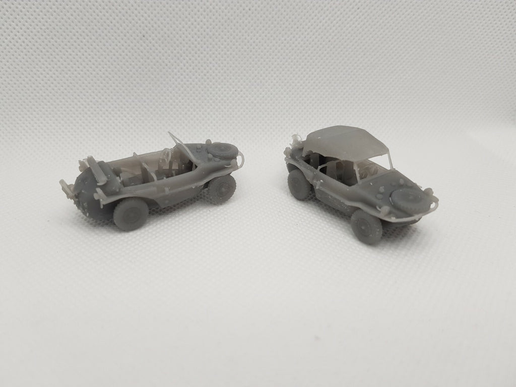 1:76   schwimmwagen x 2  WW2 german