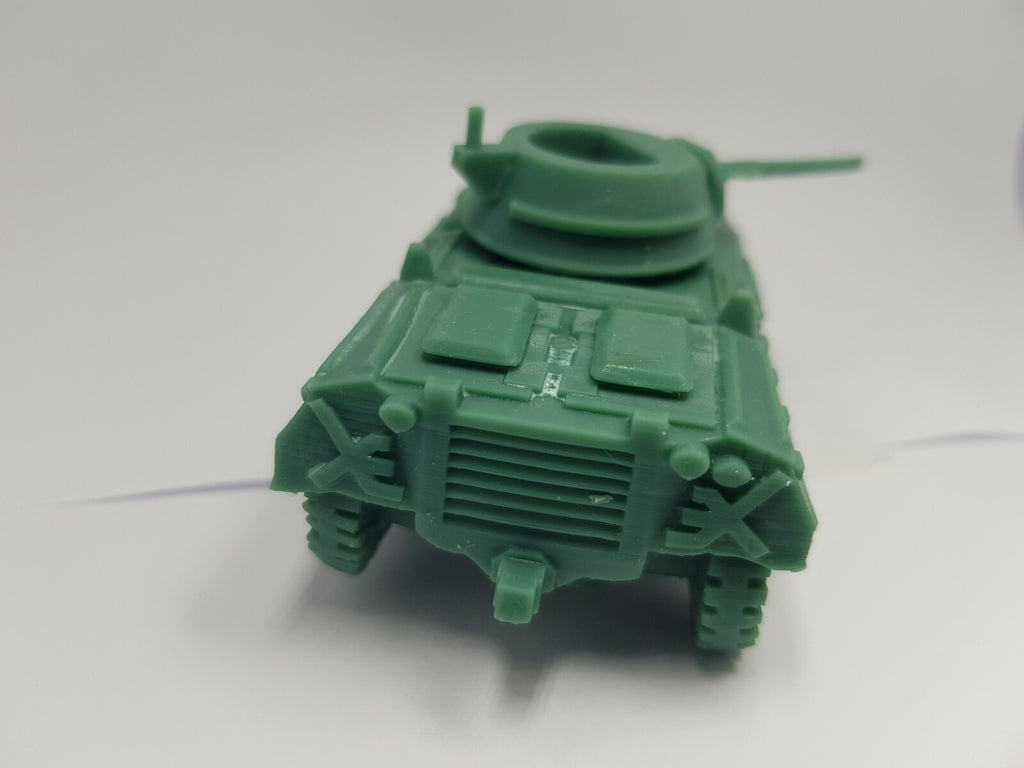 1:72 WW2 US M8 greyhound light armored vehicle