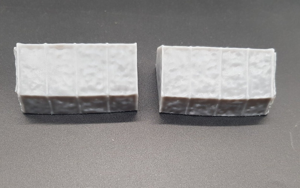 US Army Tents x2 - 1/35 - 3D Printed Model - ACW - Grey Resin - Diorama Kit