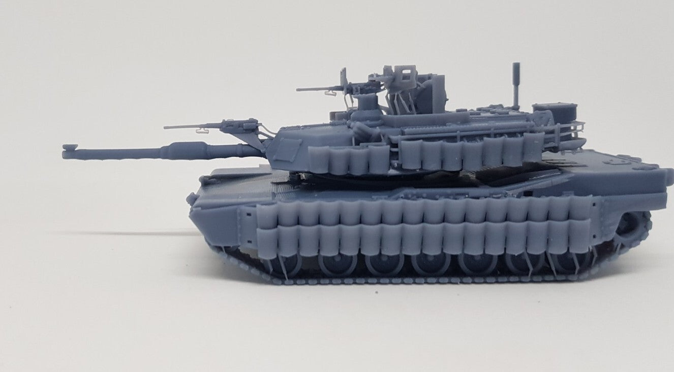 M1A2 Abrams SEP TUSK II - 1/72 - Modern Military Model - 3D Printed Resin