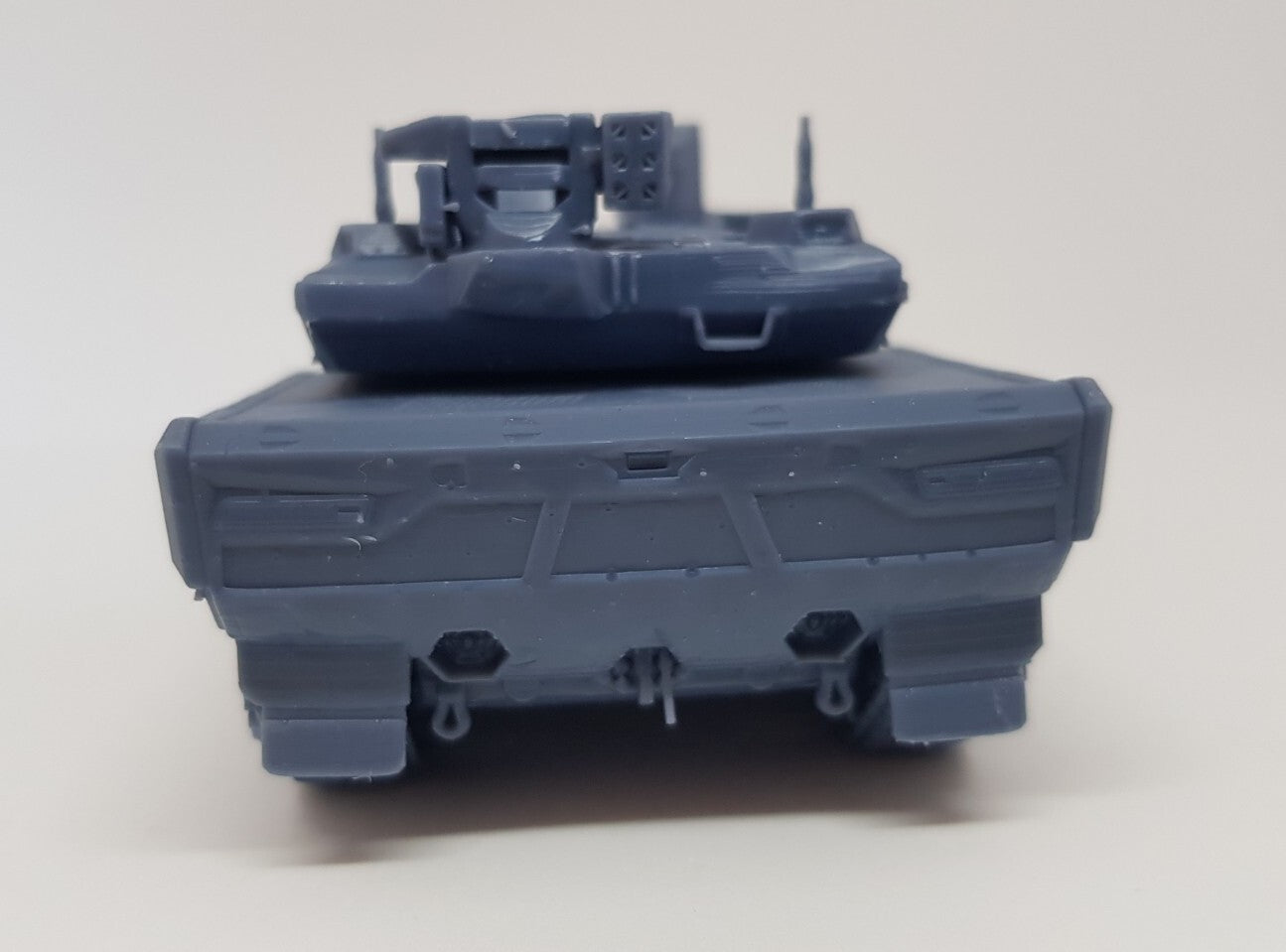 Panther KF51 Tank - 1/50 Scale - Rheinmetall - 3D Printed - Resin - Military Model