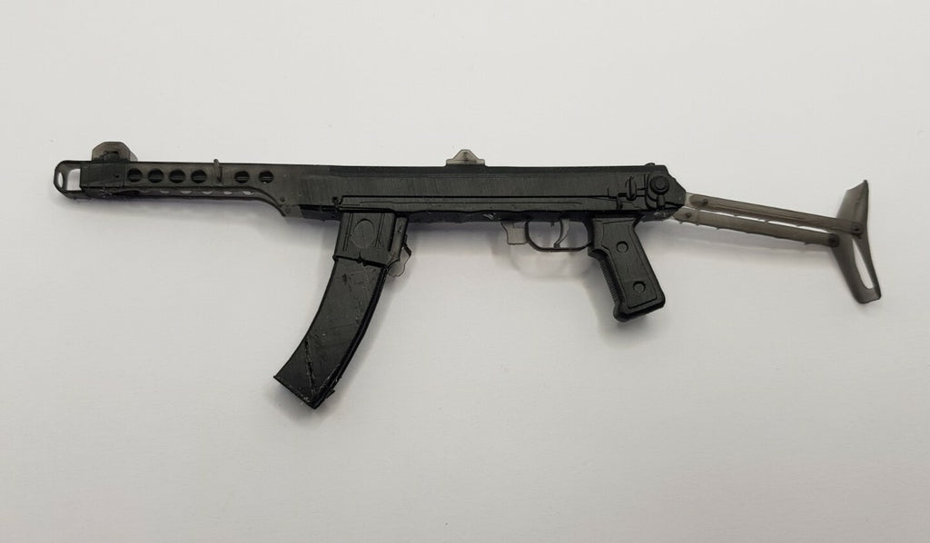 PPS-43 Soviet - 1/6 - WWII Military Model - 3D Printed Resin - Action Figure
