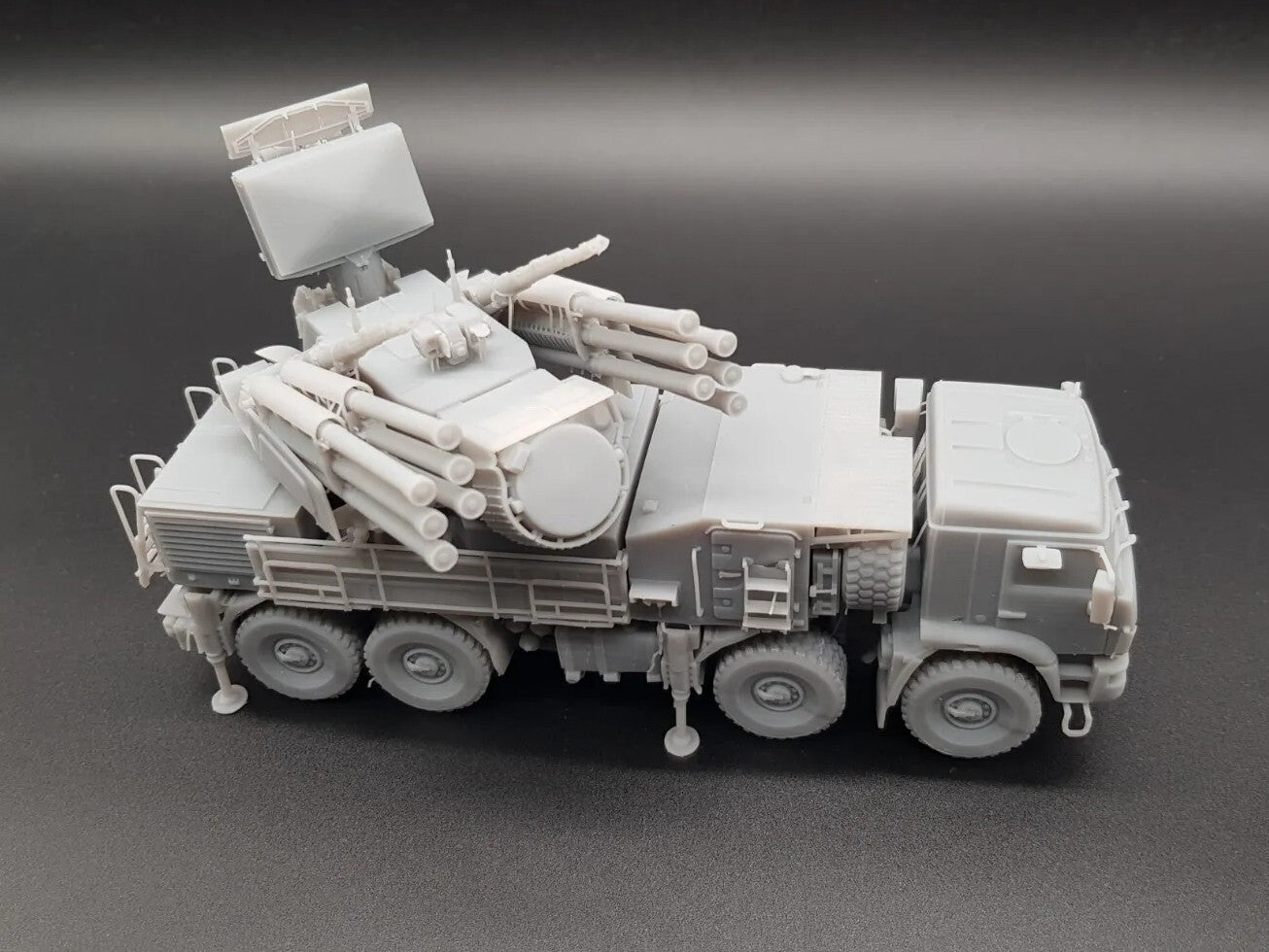 Pantsir SA-22 Greyhound - 1/43 Scale - Russian SAM - 3D Printed - Military Model