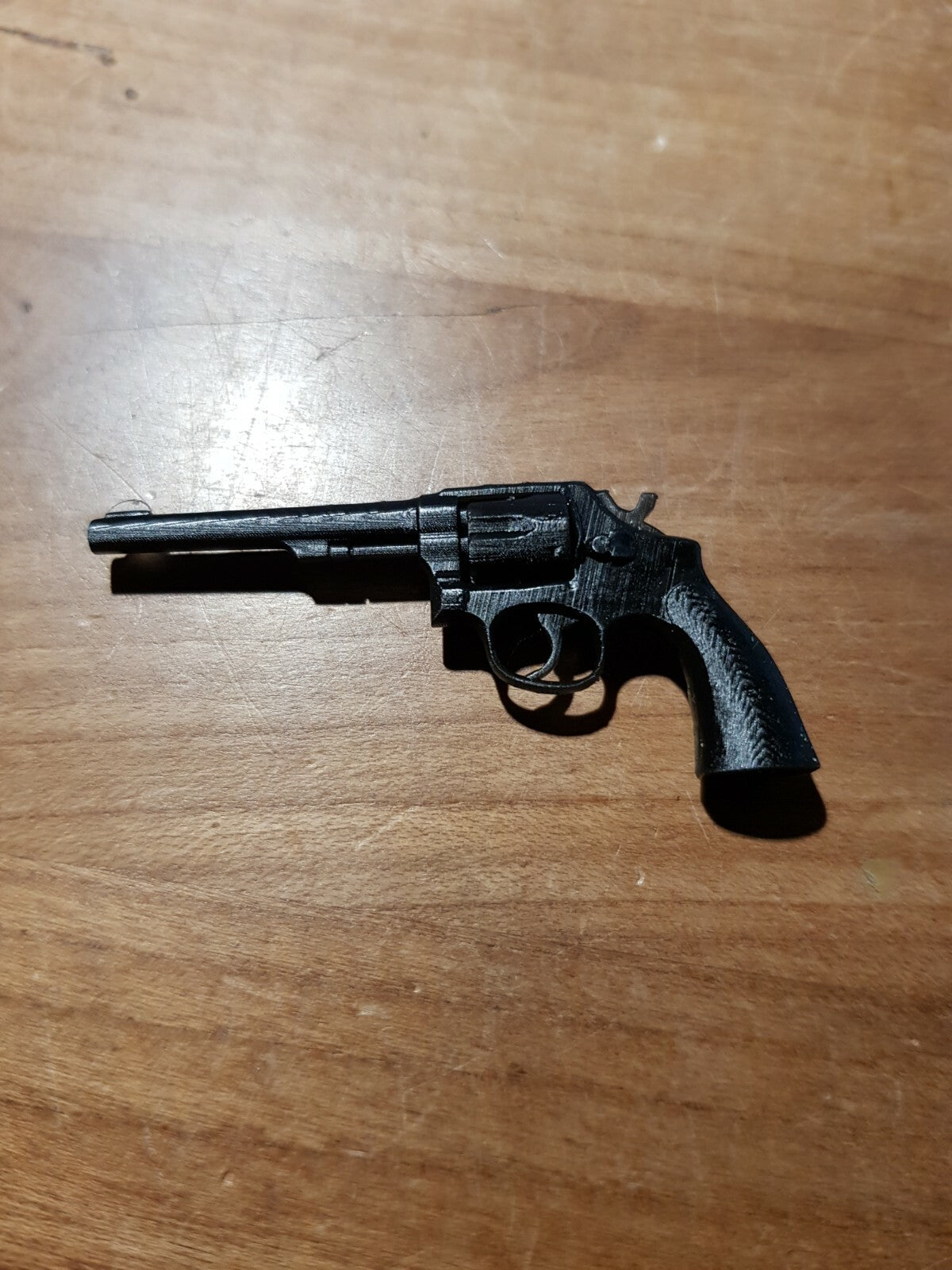 Smith & Wesson Model 10 - 1/6 - Revolver - Maquette militaire - 3D Résine