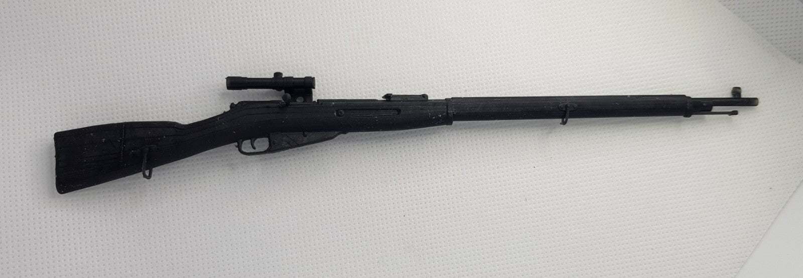 Mosin-Nagant 1891 Sniper - 1/6 Scale - WWI WWII - 3D Printed - Resin - 12"