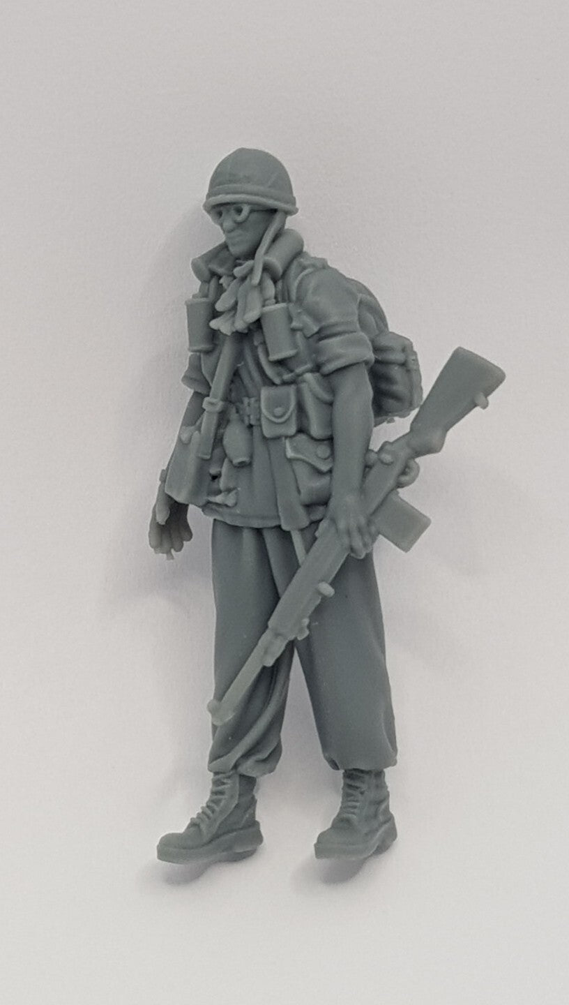 US Army Infantry x8 - 1/35 Scale - Vietnam War - 3D Printed - Resin - Military