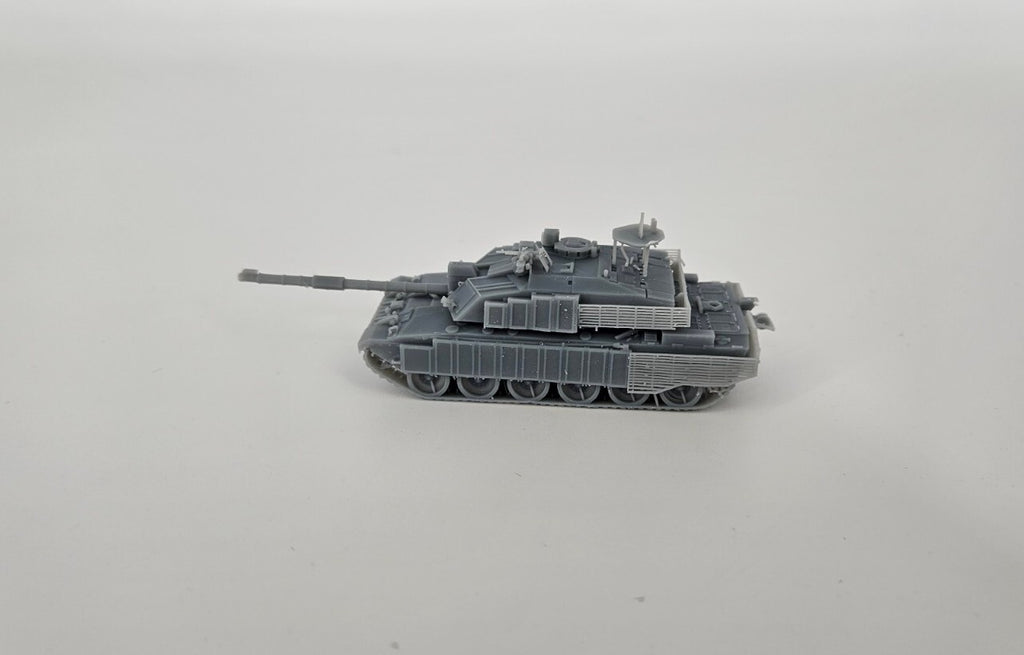 Challenger 2 - 1/100 - Printed Model - UK Ukraine - 3D Resin - Military Kit