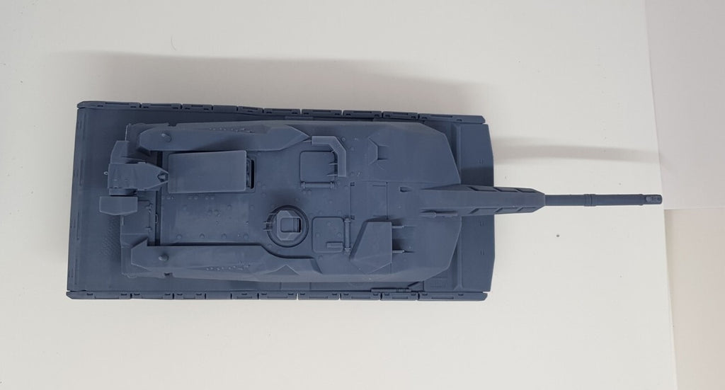 Panther KF51 Tank - 1/43 Scale - Rheinmetall - 3D Printed - Resin - Military