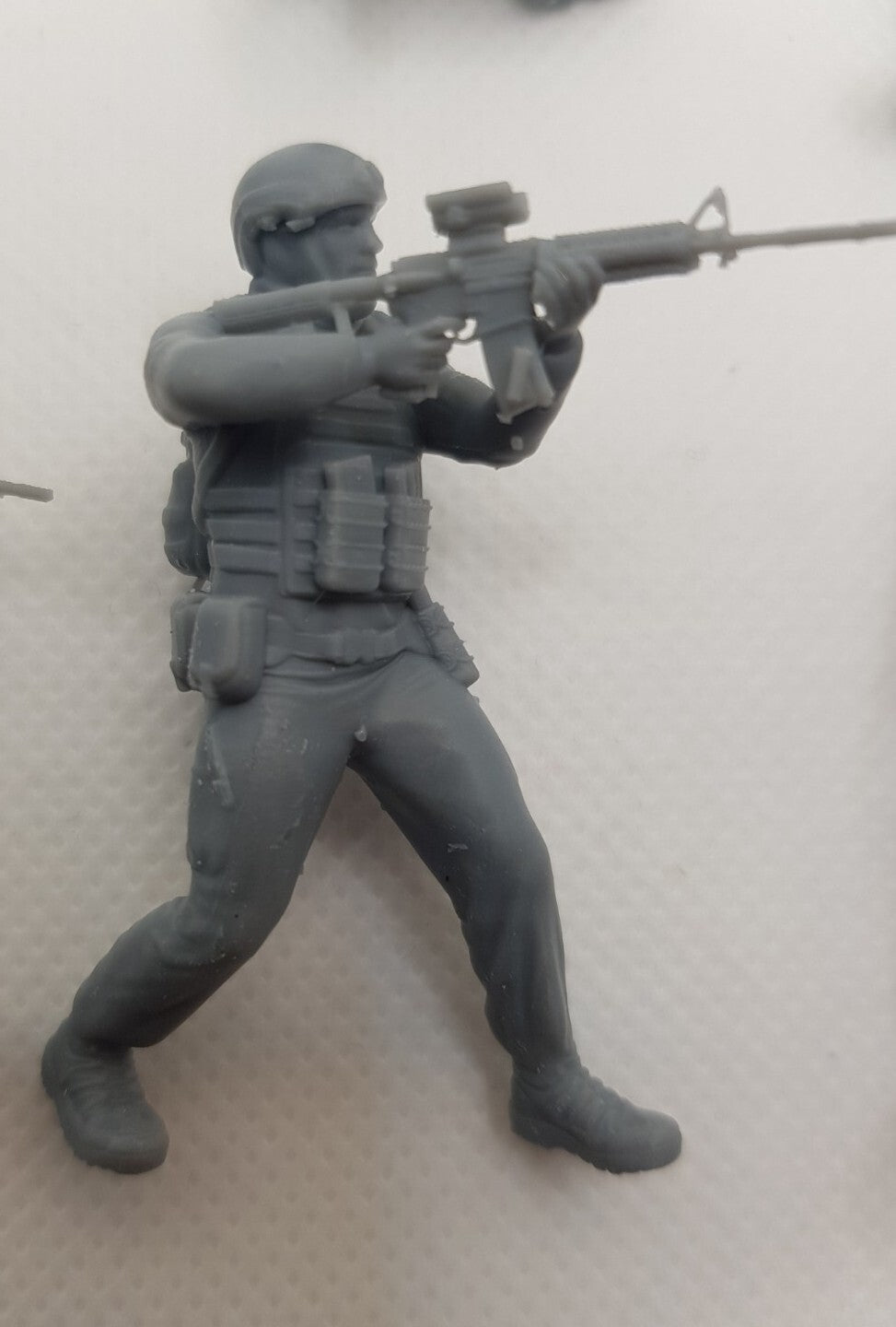 Ukrainian Soldiers x10 - 1/48 Scale - Modern Army - 3D Printed - Military Model
