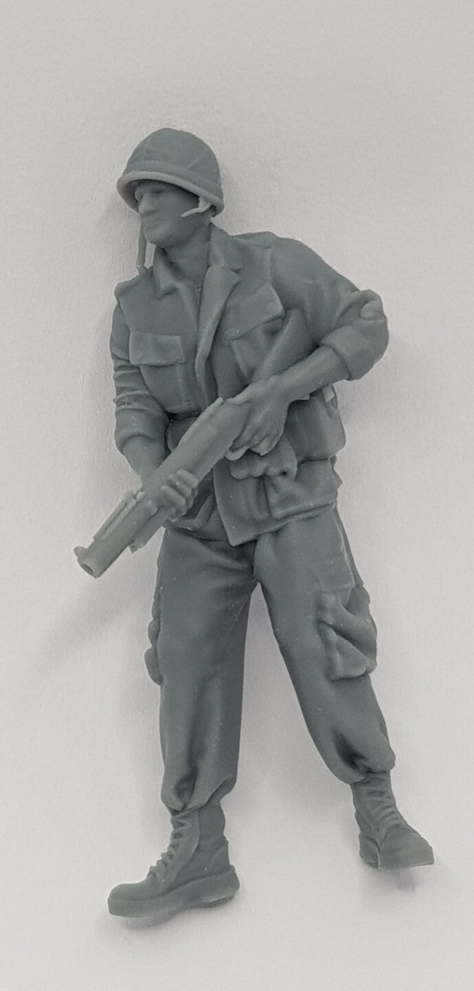 US Army Infantry x8 - 1/35 Scale - Vietnam War - 3D Printed - Resin - Military