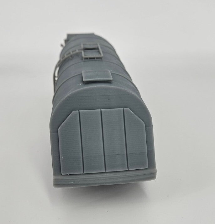 Autocar Tractor & Fuel Trailer - 1/48 Scale - WWII US Army - 3D Printed - Model