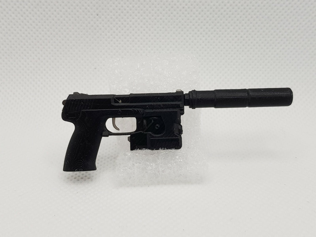 USSOCOM HK Mark 23 - 1/6 Scale - US Army Special Forces - 3D Printed - 12"