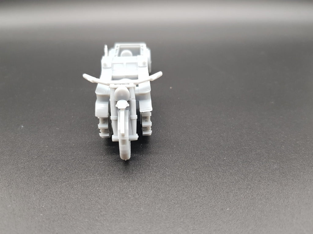 Kettenkrad Trailer - 1/32 Scale - WWII German Sd.Kfz.2 - 3D Printed - Model