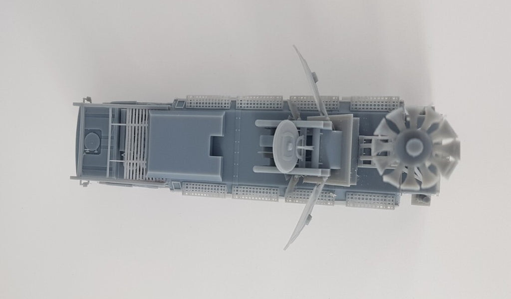 Krasukha-4 - 1/50 Scale - Electronic Warfare System - 3D Printed - Resin