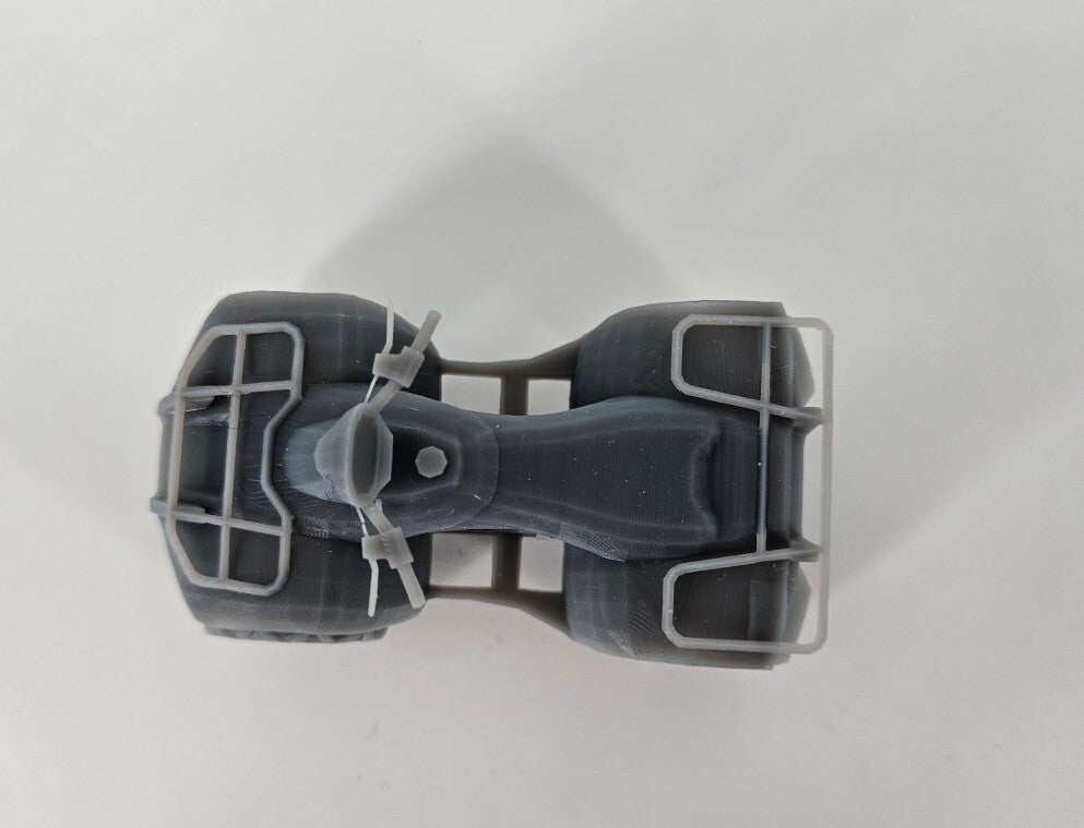 Quad ATV - 1/35 Scale - Modern Military - 3D Printed - Resin - Vehicle Model