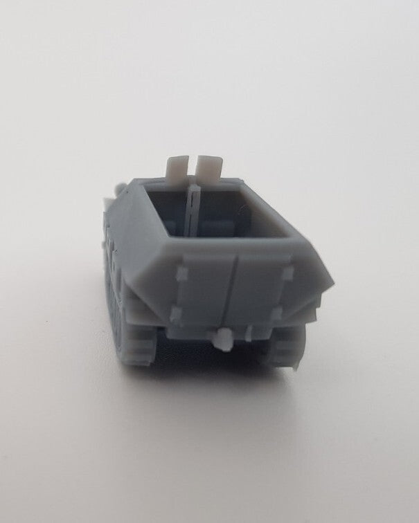 Hanomag SdKfz 251/1 - 1/100 - WW2 Military Model - 3D Printed Resin
