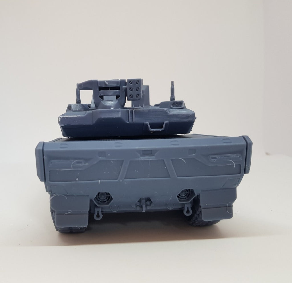 Panther KF51 Tank - 1/43 Scale - Rheinmetall - 3D Printed - Resin - Military