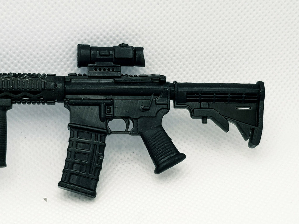 Colt M4A1 - 1/6 - Special Ops Rifle - Maquette militaire - 3D Résine