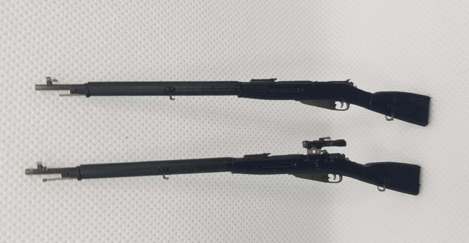 Mosin-Nagant 1891 Sniper - 1/12 Scale - WWI WWII - 3D Printed - Resin - 6"