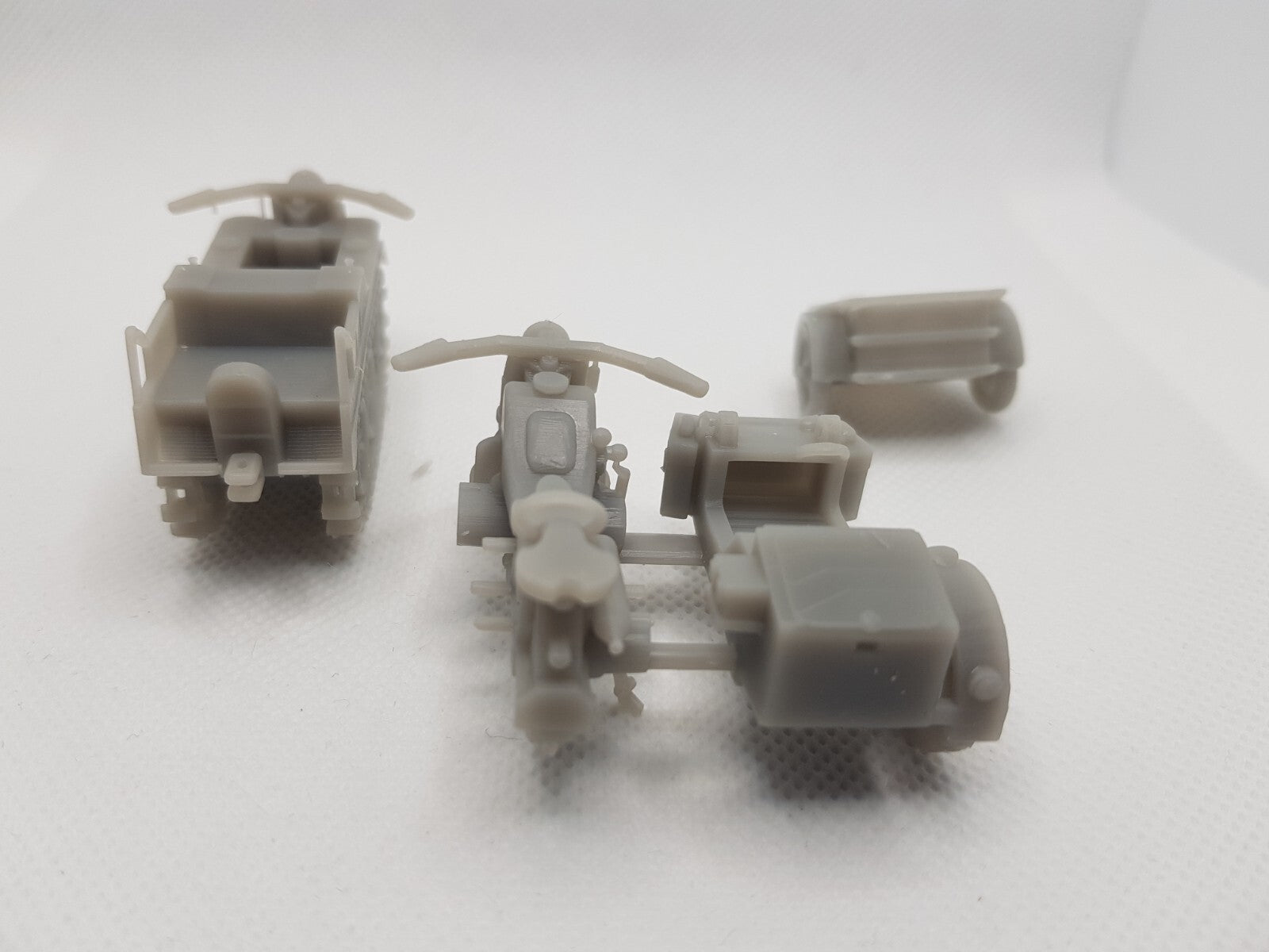 1:43 side car kettenkrad trailer   WW2 german