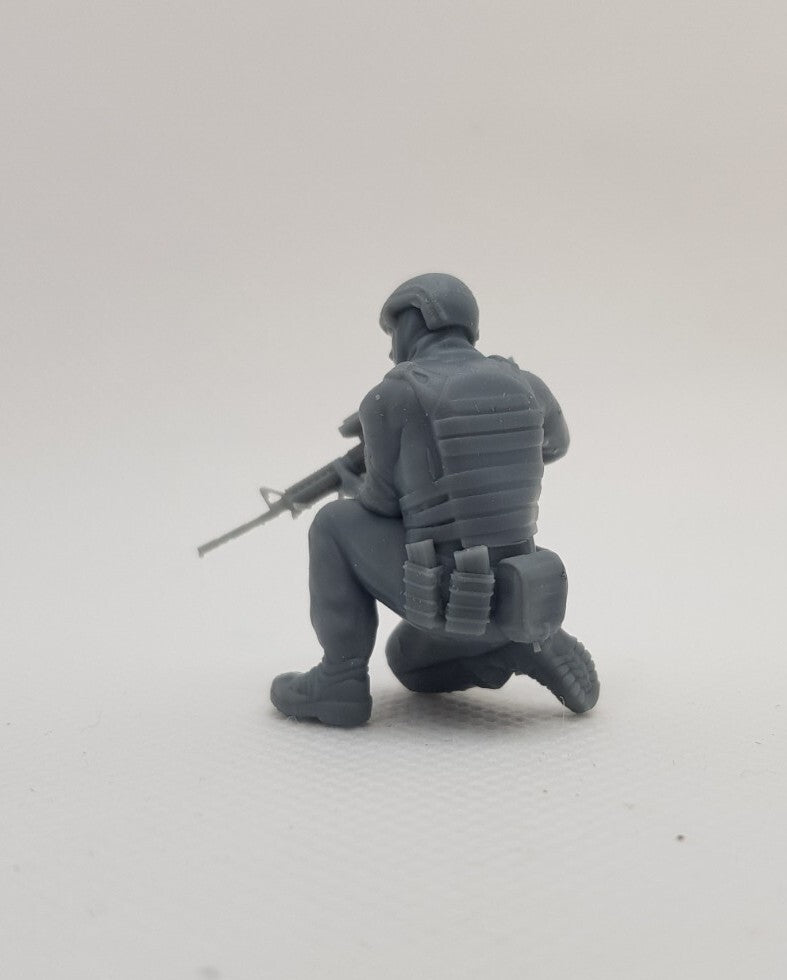 Ukrainian Soldiers - 1/43 - Modern Army Troops - 3D Printed Model - Resin