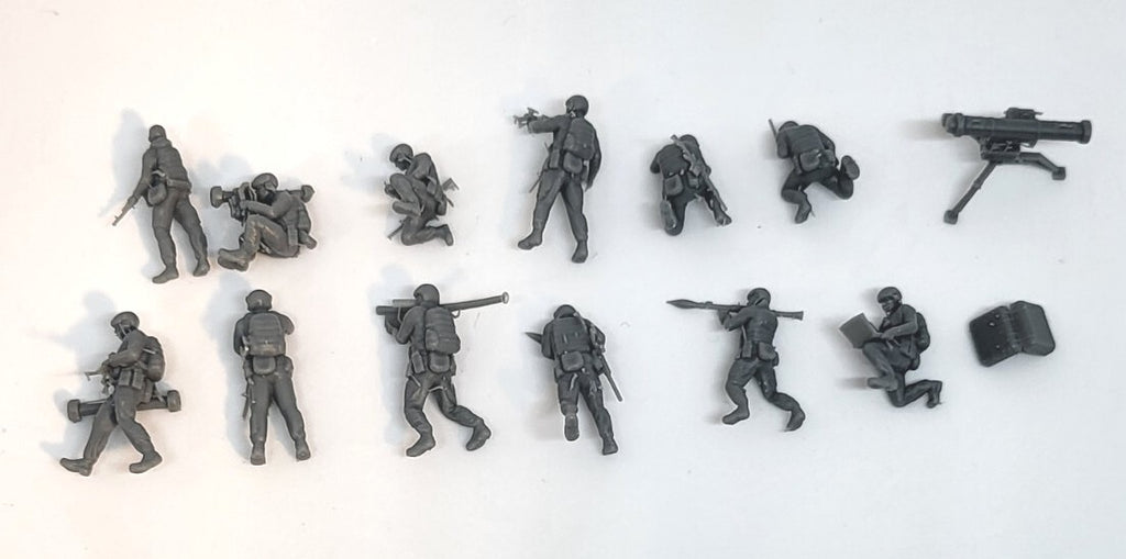 1/72  12  ukrainians  soldiers Javelin Stinger UAV Stugna Gunner