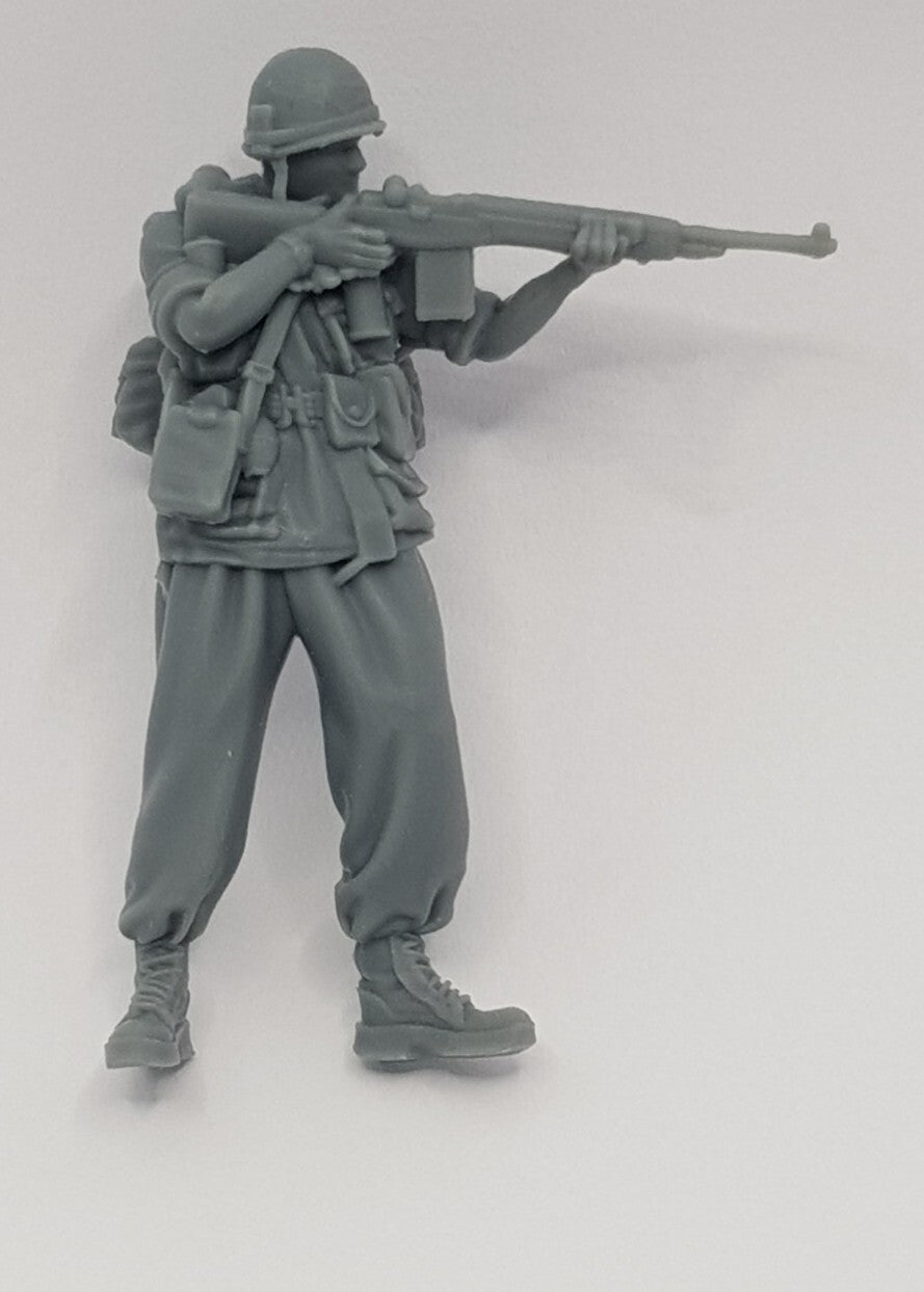 US Army Infantry x8 - 1/35 Scale - Vietnam War - 3D Printed - Resin - Military