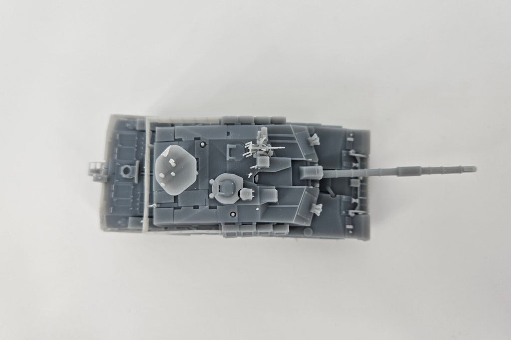 Challenger 2 - 1/100 - Printed Model - UK Ukraine - 3D Resin - Military Kit