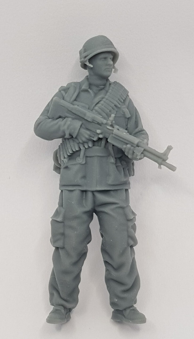 US Army Infantry x8 - 1/35 Scale - Vietnam War - 3D Printed - Resin - Military