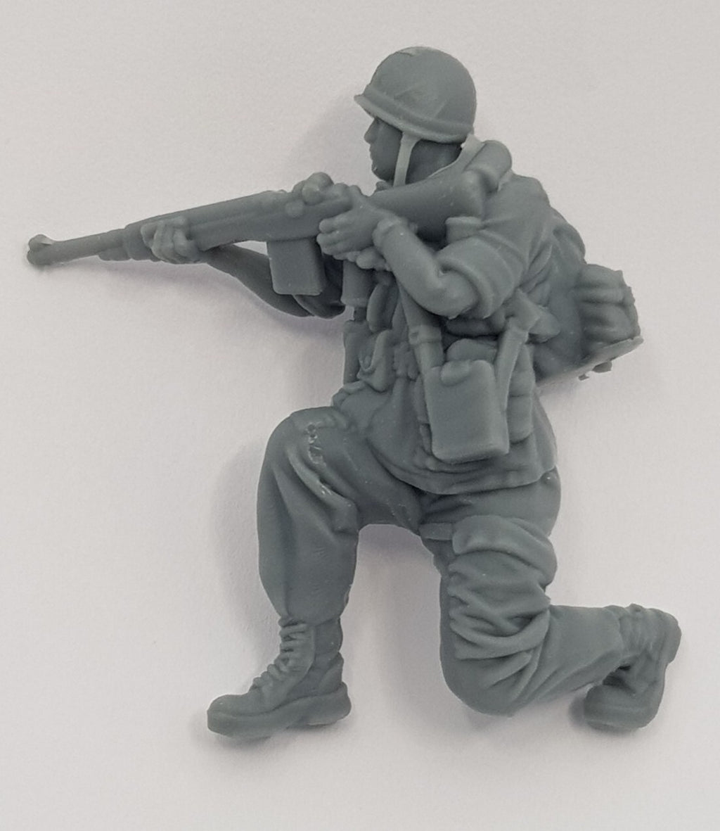 US Army Infantry x8 - 1/35 Scale - Vietnam War - 3D Printed - Resin - Military