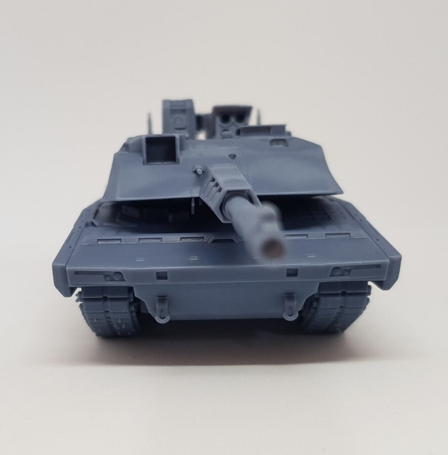 Panther KF51 Tank - 1/50 Scale - Rheinmetall - 3D Printed - Resin - Military Model