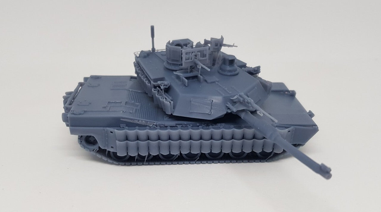 M1A2 Abrams SEP TUSK II - 1/72 - Modern Military Model - 3D Printed Resin