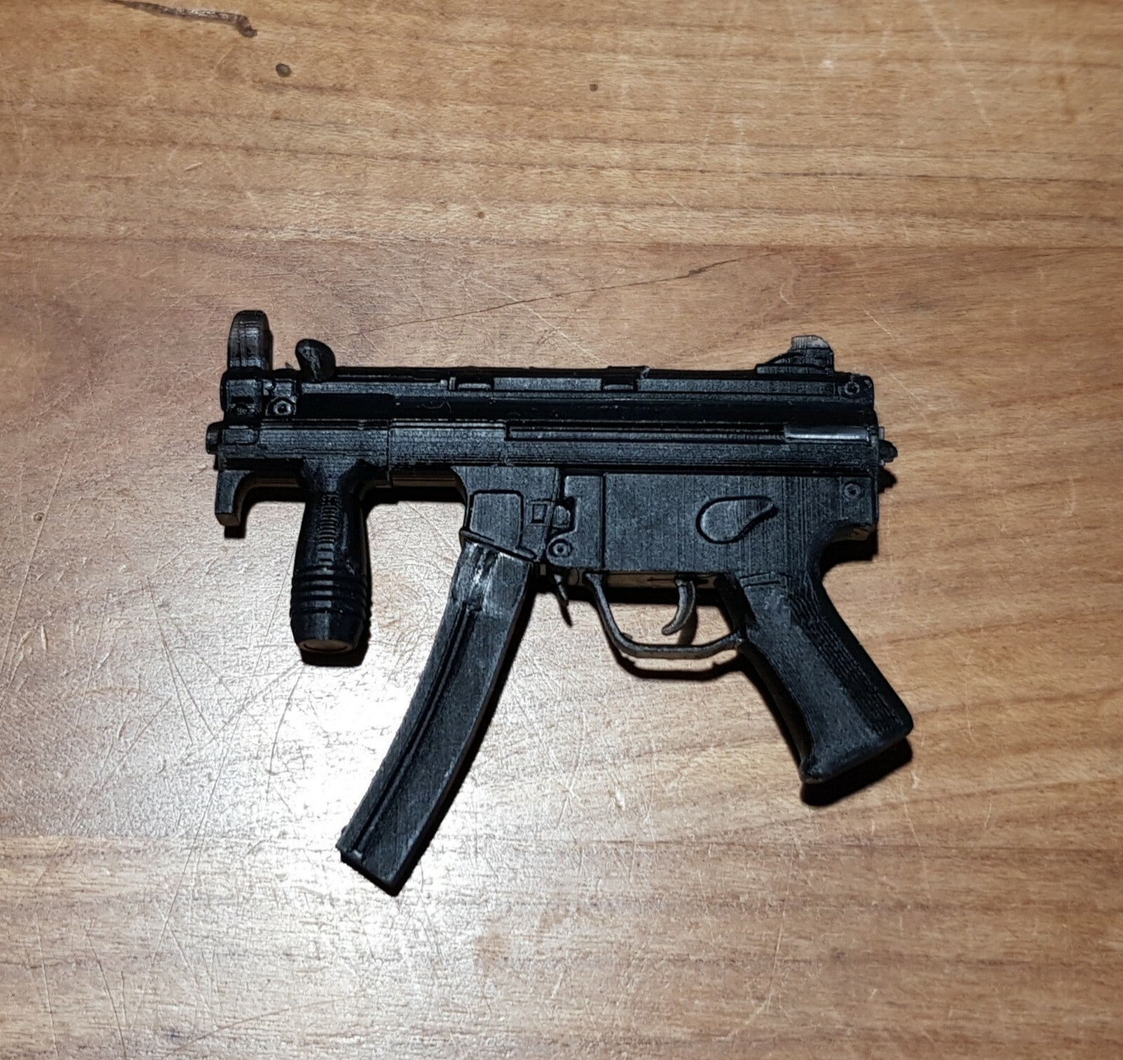 HK MP5K - 1/6 Scale - Compact SMG - 3D Printed - Resin - For 12" Action Figures