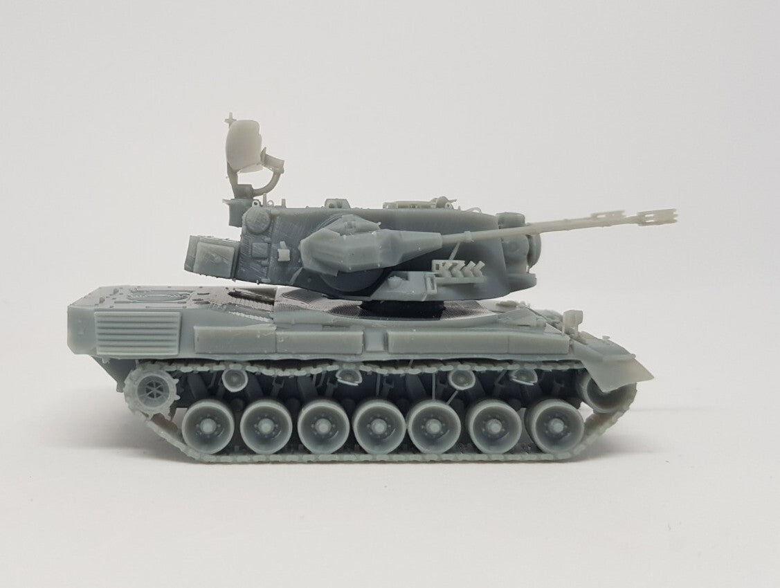 Gepard Flakpanzer - 1/87 Scale - Krauss-Maffei - 3D Printed - Resin - Military