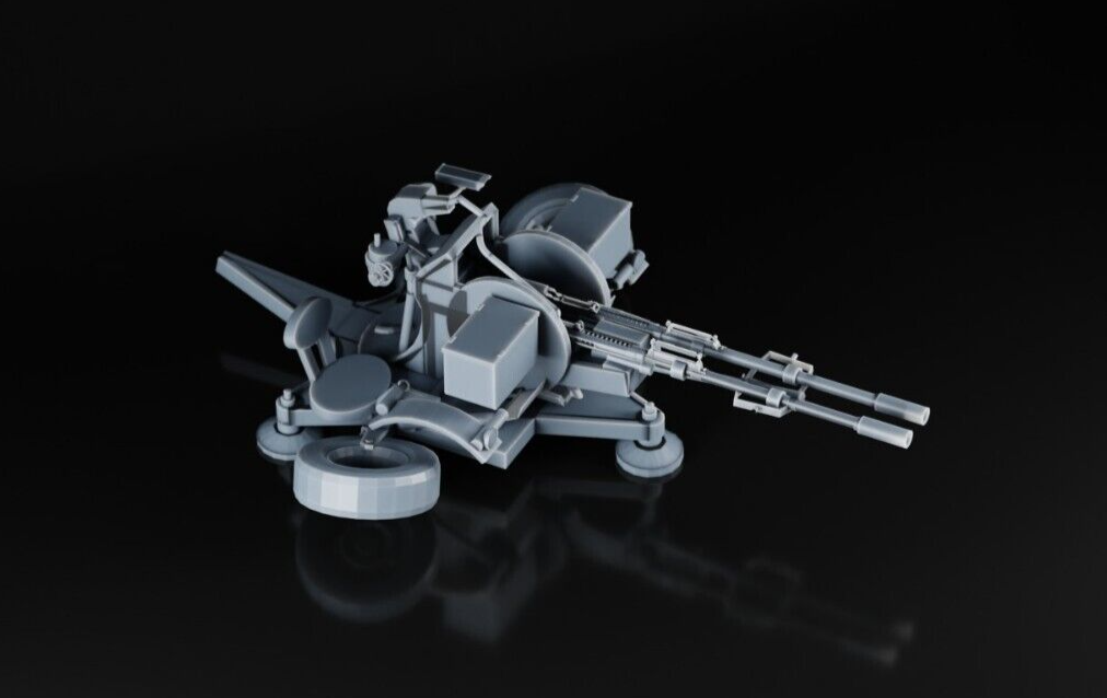 1:48 ZU 23-2  anti aircraft gun  russian soviet ukrainian army