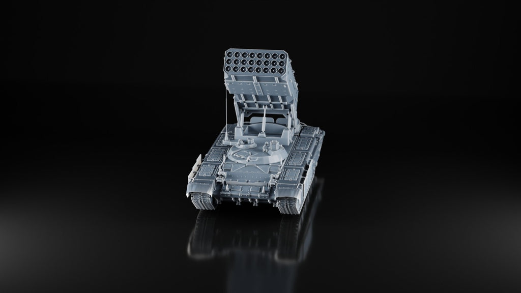 TOS-1 Buratino - 1/72 Scale - Thermobaric MLRS - 3D Printed - Military Model