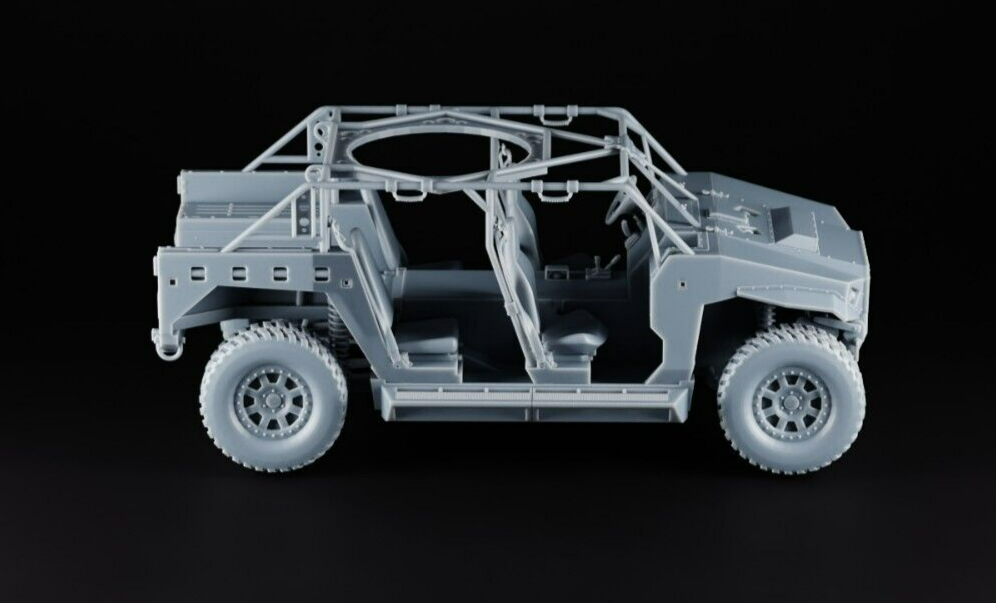 Polaris Dagor A1 - 1/24 - Ultralight Vehicle - Military Model - 3D Printed Resin