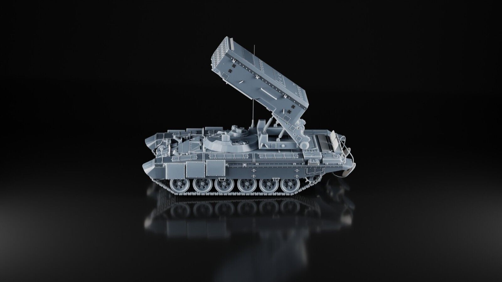 TOS-1 Buratino - 1/72 Scale - Thermobaric MLRS - 3D Printed - Military Model