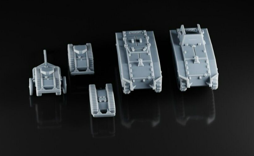 Goliath Springer - 1/56 - WW2 Military Model - 3D Printed Resin