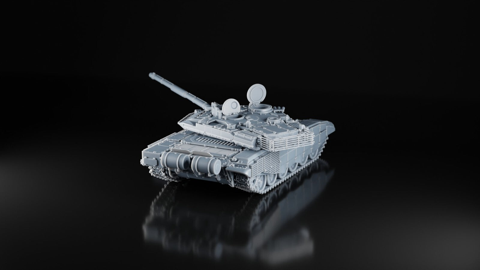 T 90MS Tank - 1/72 - Russian MBT - 3D Military Model - Resin Print