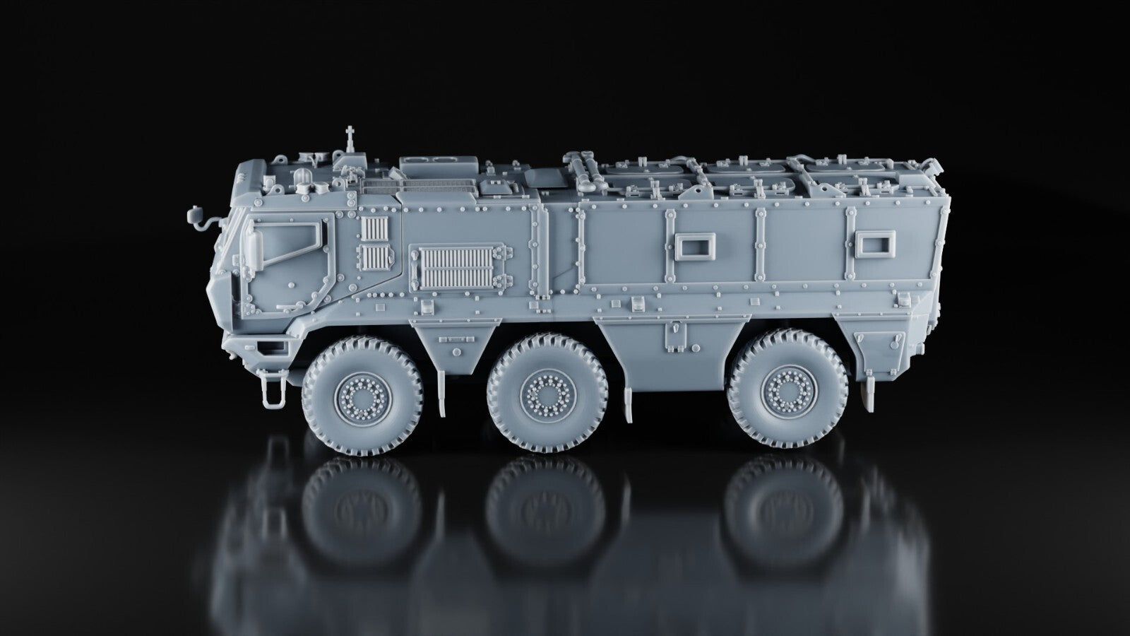 KAMAZ Typhoon - 1/50 - Russian Army - Military Model - 3D Printed Resin