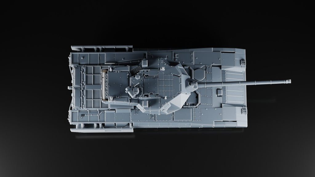 T-14 Armata Tank - 1/43 Scale - Modern Russian - 3D Printed - Resin - Military