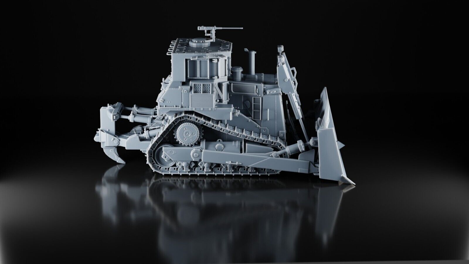 1:48  Dozer D9 Caterpillar armored bulldozer tsahal usmc
