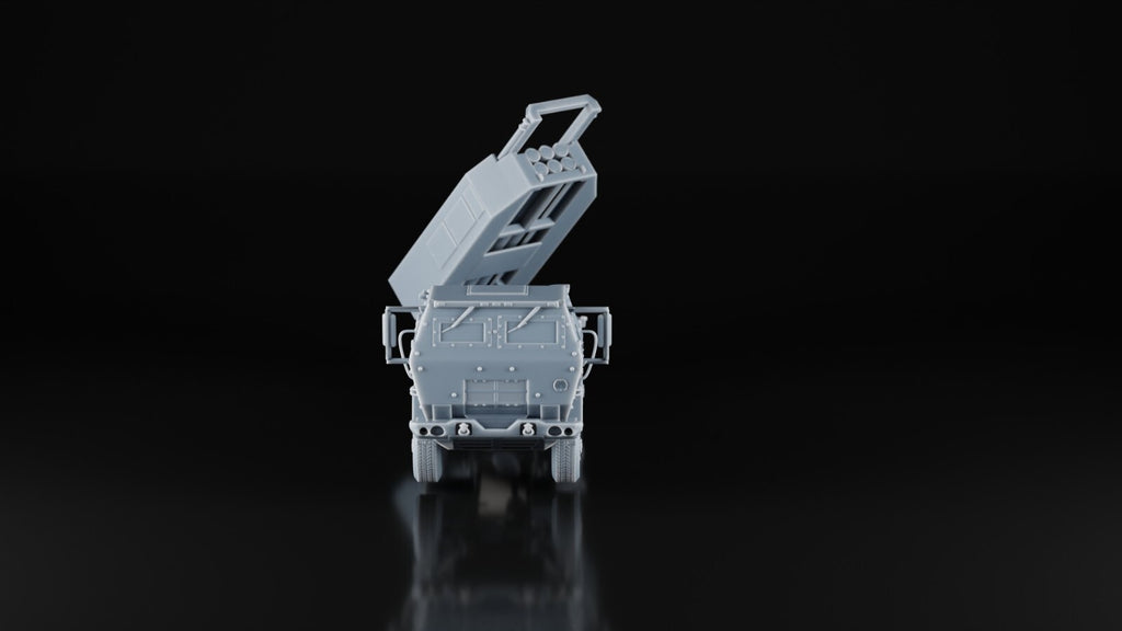 HIMARS M142 MLRS - 1/87 - US Ukrainian Australian - 3D Military Model - Resin