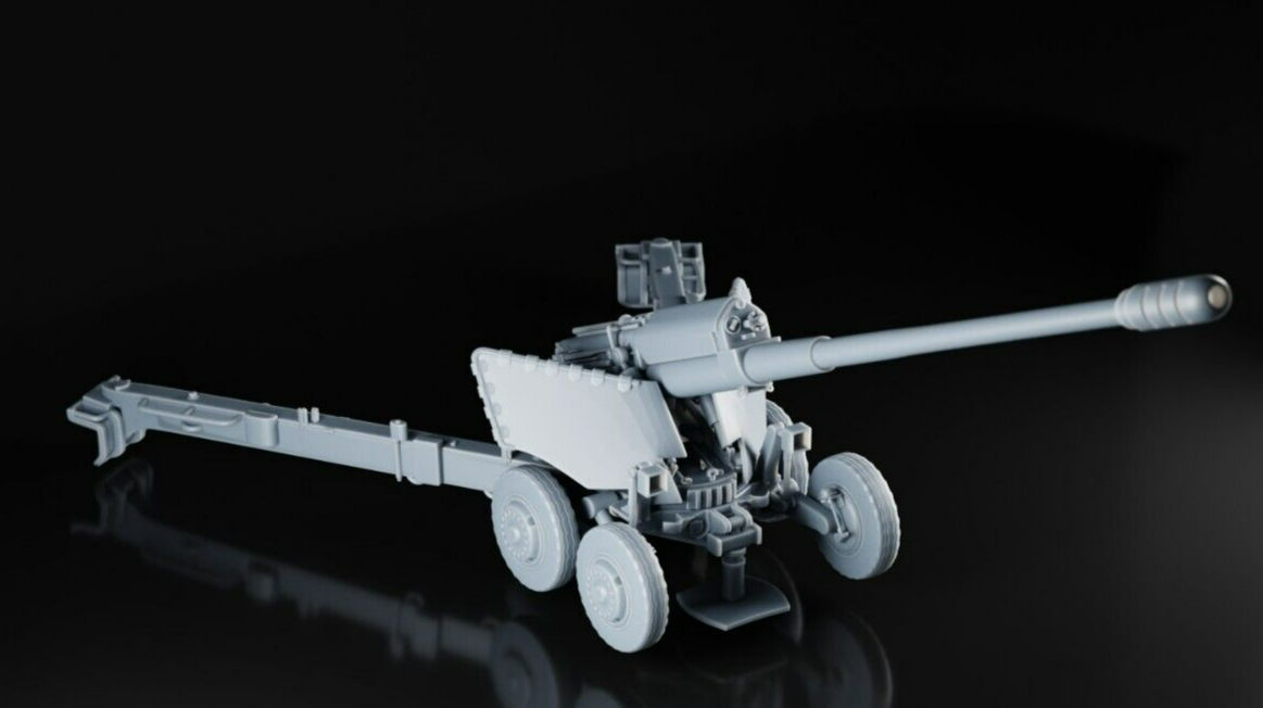 2A36 Giatsint 152mm - 1/72 Scale - Russian Ukrainian Howitzer - 3D Printed -